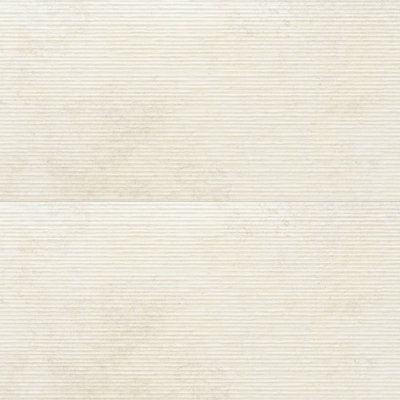 Vienna Limestone 24X48 Groove Almond