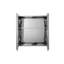 Avon 430mm W 440mm H Surface Frameless Medicine Cabinet Mirror 1 Fixed