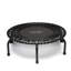 Trampoline d'intérieur pliant léger de 39 pouces JumpSport 350f, noir