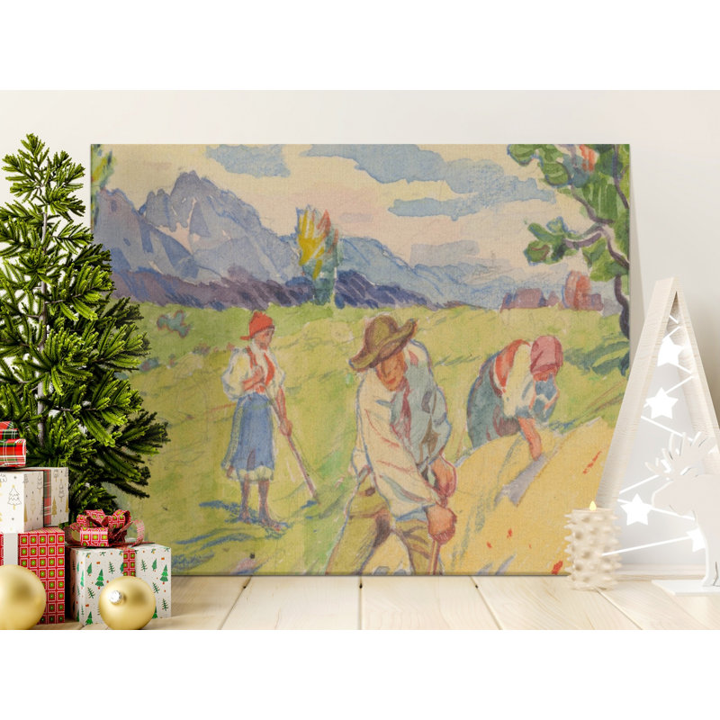 Millan Wrapped Canvas Print Set, 14x11