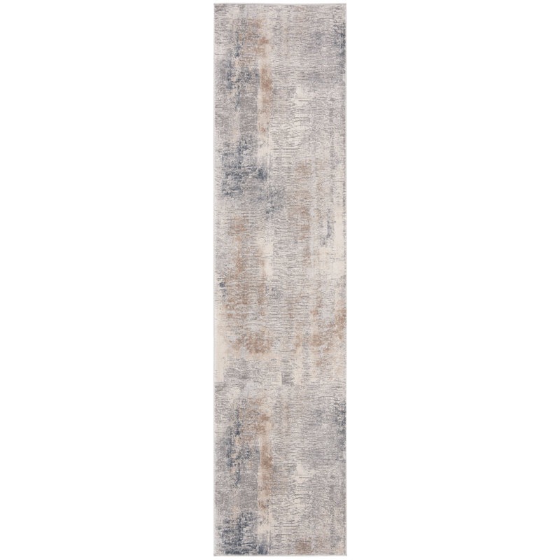 Tapis abstrait Keyra Performance, Tapis de couloir 2 pi x 8 pi