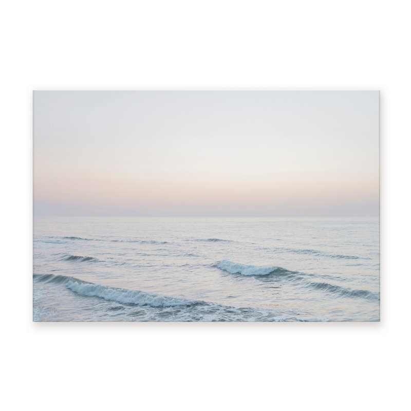Coastal Retreat Dawn by - Picture Frame Photograph on Paper, 16" H x 24" W x 1.5" D, Wrapped Canvas, Does Not Apply