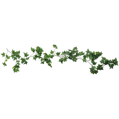 Lush Needle Point Ivy Leaf Artificial Garland - 6' - Green