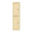 Grande armoire de cuisine étroite 100% en bois massif avec portes Jaylena, tablettes réglables, armoire de rangement modulaire, l 16,5 po x H 71,5 po-844551879