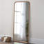 Oak Framed Large Full Length Mykelti Mirror-661135594-661135595