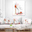 Coussin abstrait à talons hauts - Street Art-29243323-29249762-29249766