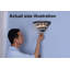 Treece 1-Light 10.4'' Antique Black Crystal Wall Sconce