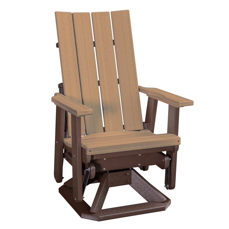 Fauteuil oscillant Brandon , Cèdre / brun Tudor