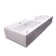 Barclay Winfield 12.87'' White Vitreous China Rectangular Bathroom Sink with Overflow