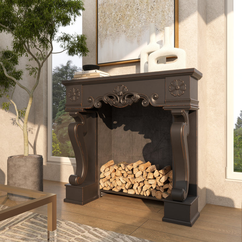 Eliany Wood Fireplace Mantel