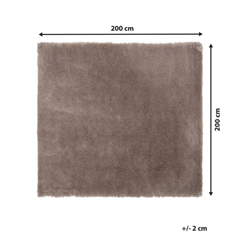 Crawley Solid Colour Area Rug, Rectangle 200 x 200cm
