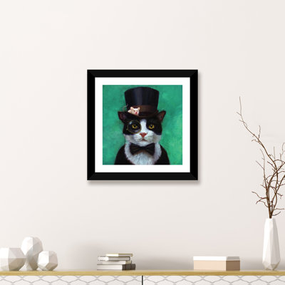 " Tuxedo Cat " by Lucia Heffernan
