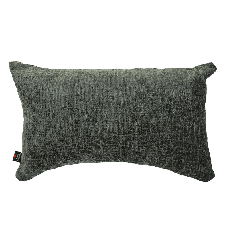 March Rectangular Cushion, Chracoal