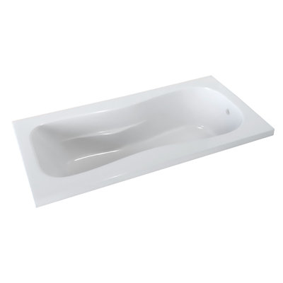 Signature 72'' x 36'' Drop-In Soaking Acrylic Bathtub