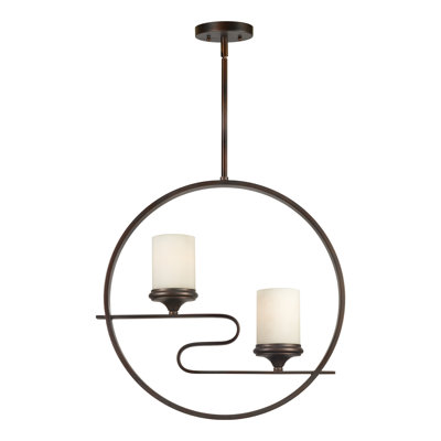 2 - Light Antique Bronze Pendant