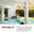 Republic Seeded Glass Outdoor Wall Mount Lantern-115094843-115094842