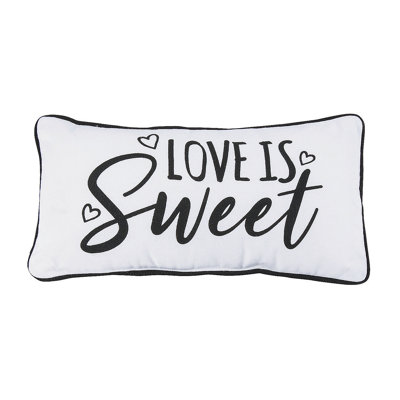 Cotton Blend Throw Pillow