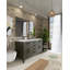 Plateau de meuble-lavabo double l 60 po x P 22 po Laurel-82319086-113354798
