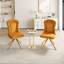 Ensemble de 2 chaises de salle à manger en velours-310034283