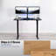 48in x 30in Manual Height Adjustable Desk-62405226
