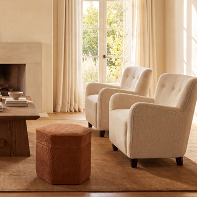 Fauteuil d'appoint Fairview couleur avoine