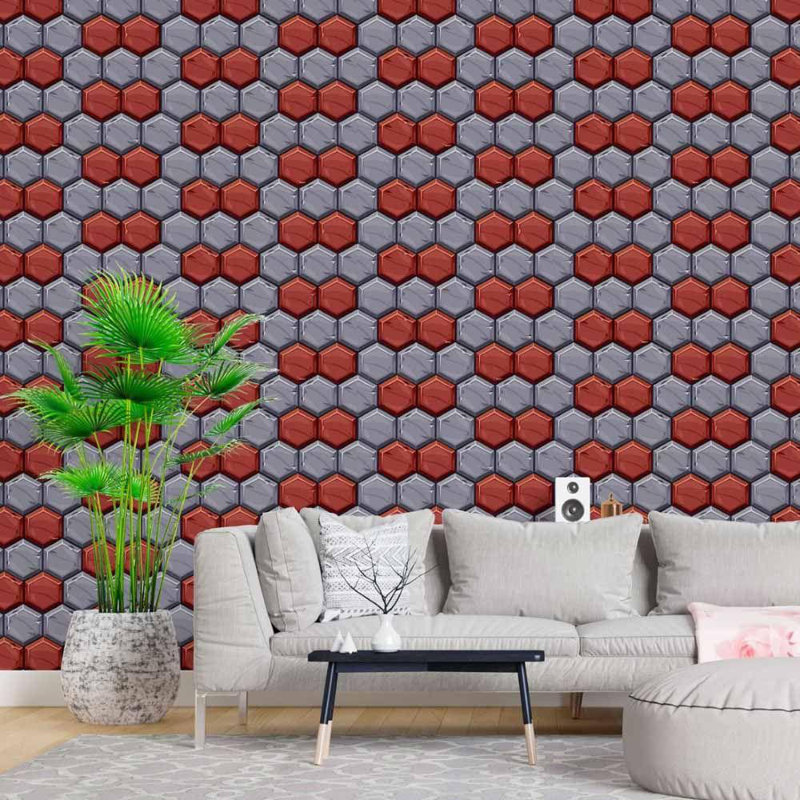 Rouleau de papier peint adhésif lisse L 126 po x l 24 po Ahniya