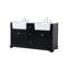 Ensemble de meuble-lavabo double 60 po Pardue-435167521