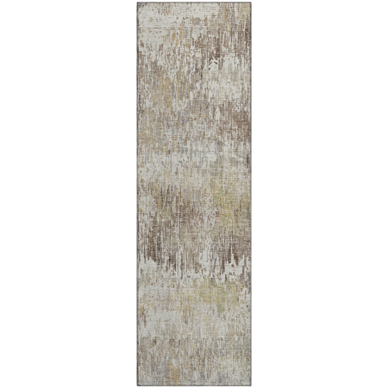 Premium Machine Washable Elize AMF1377 Stripes Rug