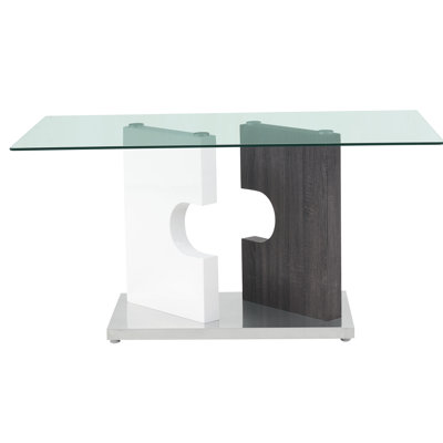 Garstang Glass Top Dining Table