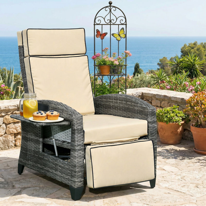 Méridienne inclinable, Fauteuil inclinable d'extérieur