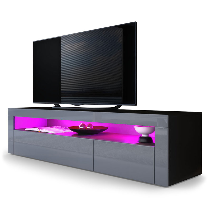 Kneeland TV Stand for TVs up to 70", Grey