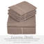 Ensemble de draps 6 pièces en microfibre brossée double ultra douce, feuilles rafraîchissantes avec poches très profondes - Lavable à la machine-102691442-102691423
