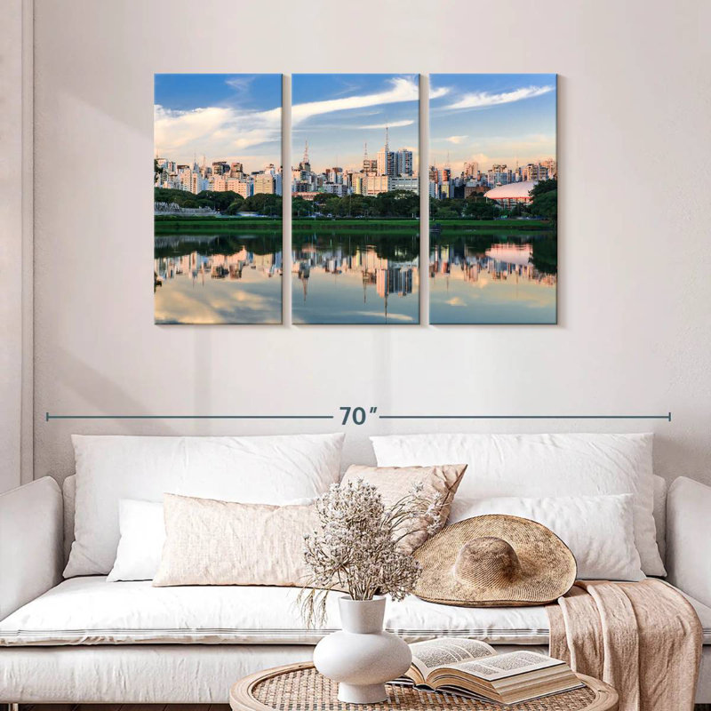 Senne Ibirapuera Park Skyline, H 28 po x l 45 po