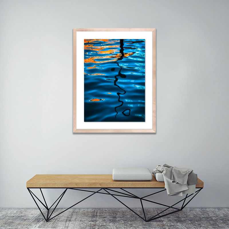 Venice Pier Print by Shawn Thomas, Natural, 40" H x 31" W x 2.5" D