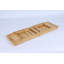 Plateau de baignoire - Plateau de baignoire extensible en bambou de qualité supérieure, plateau de bain en bois luxueux