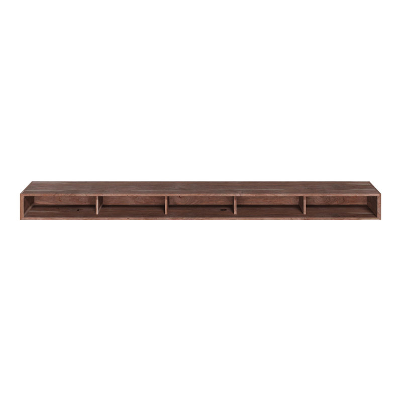 5.25 In. D X 9.25 In. W X 48 In. L Unfinished White Oak Wood Mantel, Rustic Cherry, 60" L