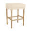 Lucas Upholstered Stool with Solid Wood Frame-2069066161
