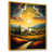 Gold Floater Framed
