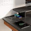 Metal Base Standing Desk with Power Outlet-1017221012-1017221013