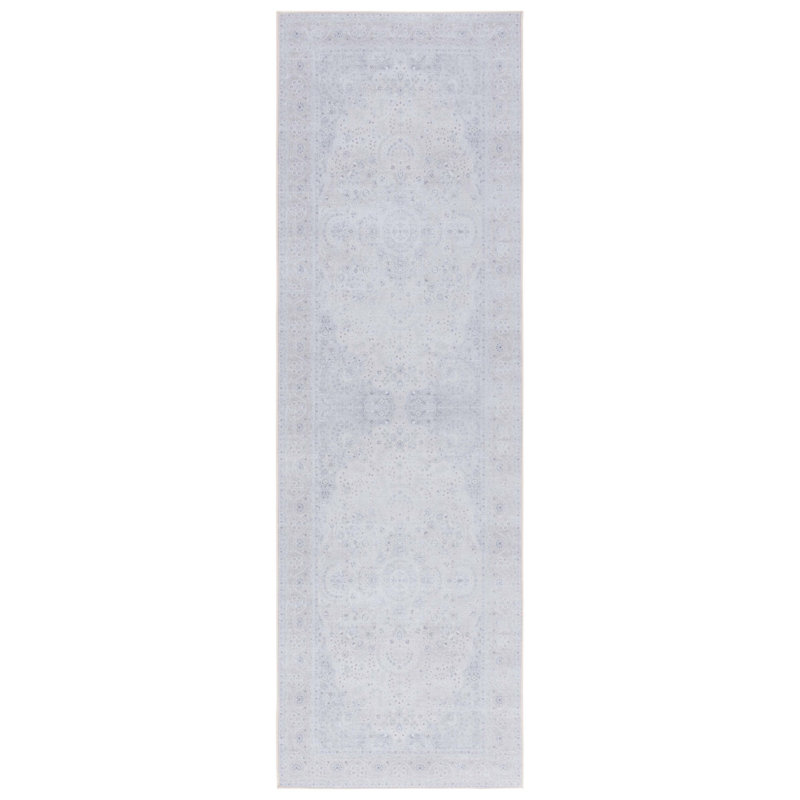 Ferree Oriental Beige/Beige Area Rug, Runner 2'6" x 8'