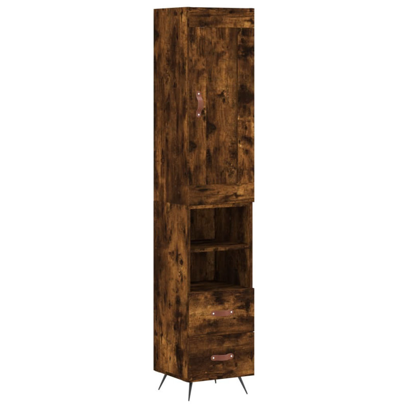 Malissa 34.5 Wide, Smoked Oak