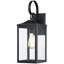 Zephy Black 18" H Outdoor Wall Lantern Without Dust to Dawn Sensor