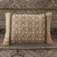King Size Brown/gold Reversible Bedspread - 5 Piece, For Durability, Leaf & Striping Motifs, 2 Shams, Decorative Pillows, Machine Washable Reversible, Leaf, And Throw