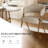 Modern Upholstered Dining Chair with Curved Backrest and Wood-Look Metal Legs, Ergonomic Design and Thick Cushion-114945882