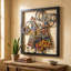 Triple déesse, art mural en métal-515879869-527519779