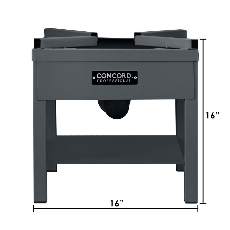 Concord Cookware Single Burner High Pressure Propane Outdoor Stove