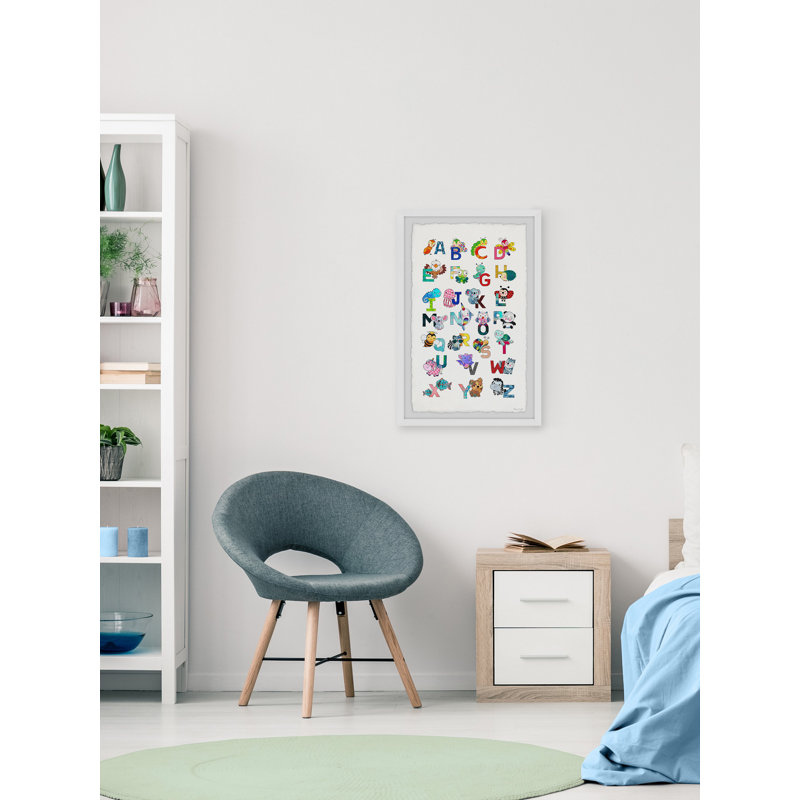 «Omri All Animals», reproduction encadrée, H 36 po x l 24 po x 1,5 po