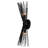 2-Light Black Wall Sconce – Modern Indoor Wall Lamp for Bathroom, Bedroom, Hallway-412785558