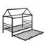 Lit plateforme simple en métal Mondamin-1531324119