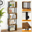 155.5cm H x 38cm W Metal Bookcase-1367166325
